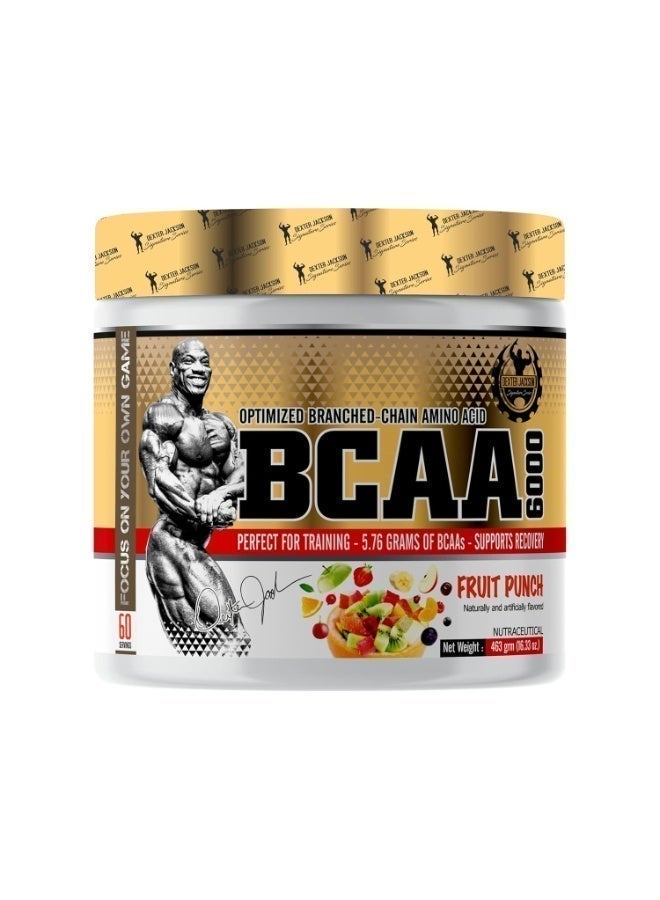 دكستر جاكسون ديكستر جاكسون BCAA 6000 بنكهة العصير الفواكه 60 حصة - Image 3